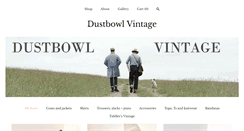 Desktop Screenshot of dustbowlvintage.com